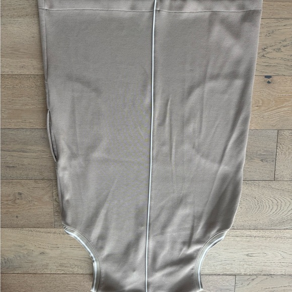 Spanx Women's Airpique Sleeveless Polo Dress Tan XL - Picture 7 of 7